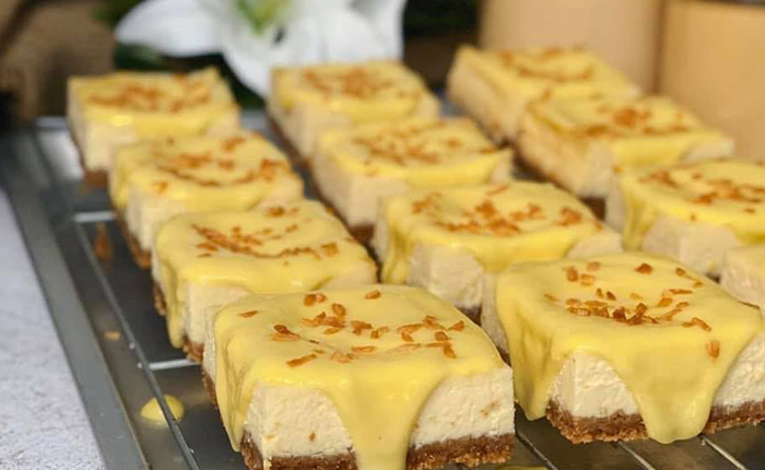 Durian Cheesecake Bar