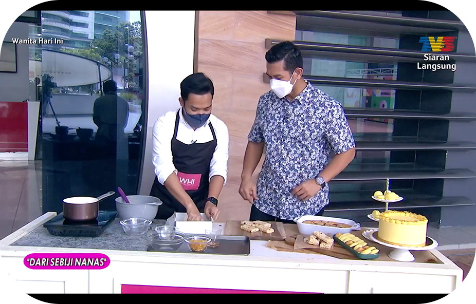 Chef Kecik di Wanita Hari Ini, TV3, Dari Sebiji Nanas bersama Fahrin Ahmad